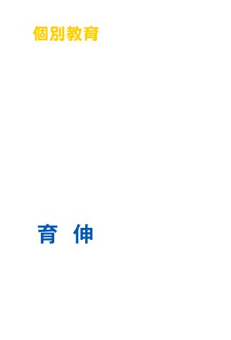 個別教育 育伸スクール 幼児・小学生・中学生対象